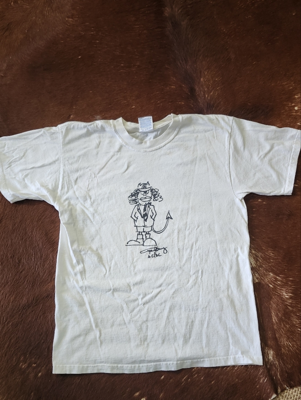 Vintage AC/DC Ballbreaker "Blow Up Your Video" tour graphic t-shirt